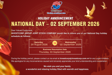 INVESTCORP ANNOUNCES NATIONAL DAY HOLIDAY SCHEDULE – 02 SEPTEMBER 2026